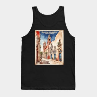 San Jose de Gracia Aguascalientes Mexico Vintage Tourism Travel Tank Top